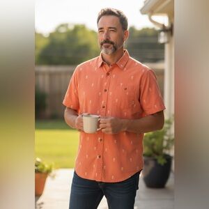 Vans Short Sleeve Button-Up Shirt